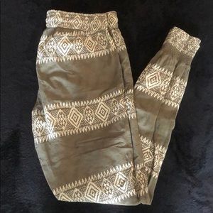 army green bandana pant